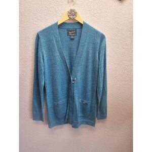 Woolrich Merino Wool V-neck Cardigan Medium